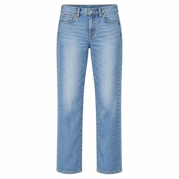 AI-generated style illustration for Levi's Womens Classic Straight; not a retailer photograph