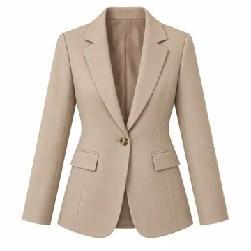 AI-generated style illustration for Cicy Bell Womens Casual Blazers Long Sleeve Work Office Suit Jackets Blazer; not a retailer photograph