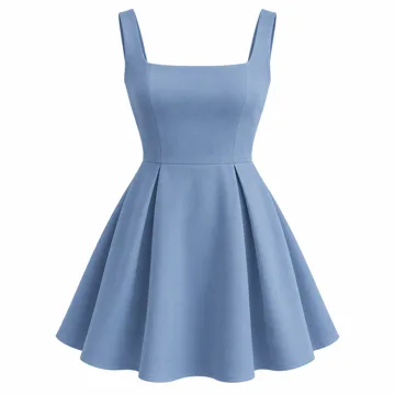 AI-generated style illustration for PRETTYGARDEN Women's Formal Short Dresses A Line Mini Dress; not a retailer photograph