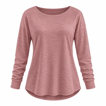 AI-generated style illustration for AUTOMET Womens Long Sleeve Shirts Fall Sweaters Business Casual Tops Blouse; not a retailer photograph