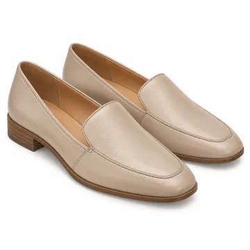AI-generated style illustration for Franco Sarto Carolyn Low Slip-ons; not a retailer photograph