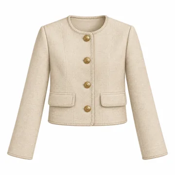 AI-generated style illustration for Lioness Women's Ritz Jacket; not a retailer photograph