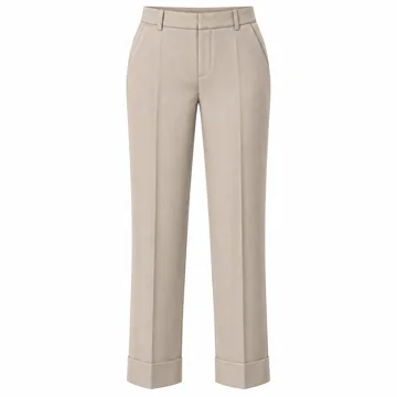 AI-generated style illustration for GRAPENT Dress Pants Women Ankle Straight Leg Business Casual Work Trousers; not a retailer photograph